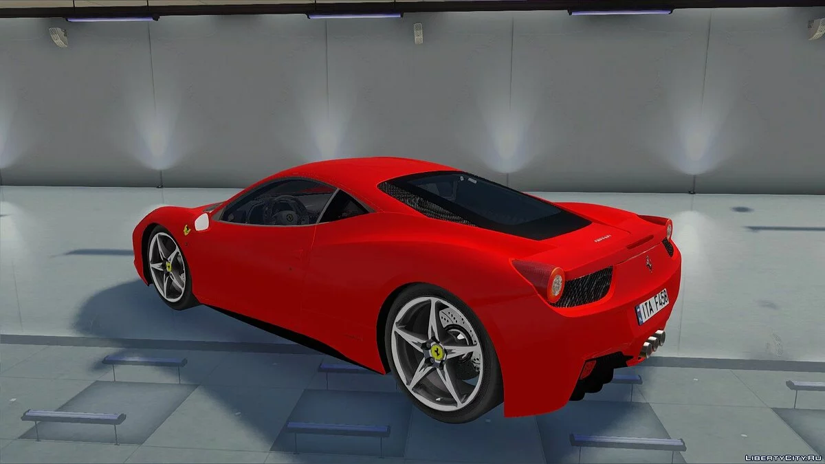 2010 Ferrari 458 Italia / GTA San Andreas