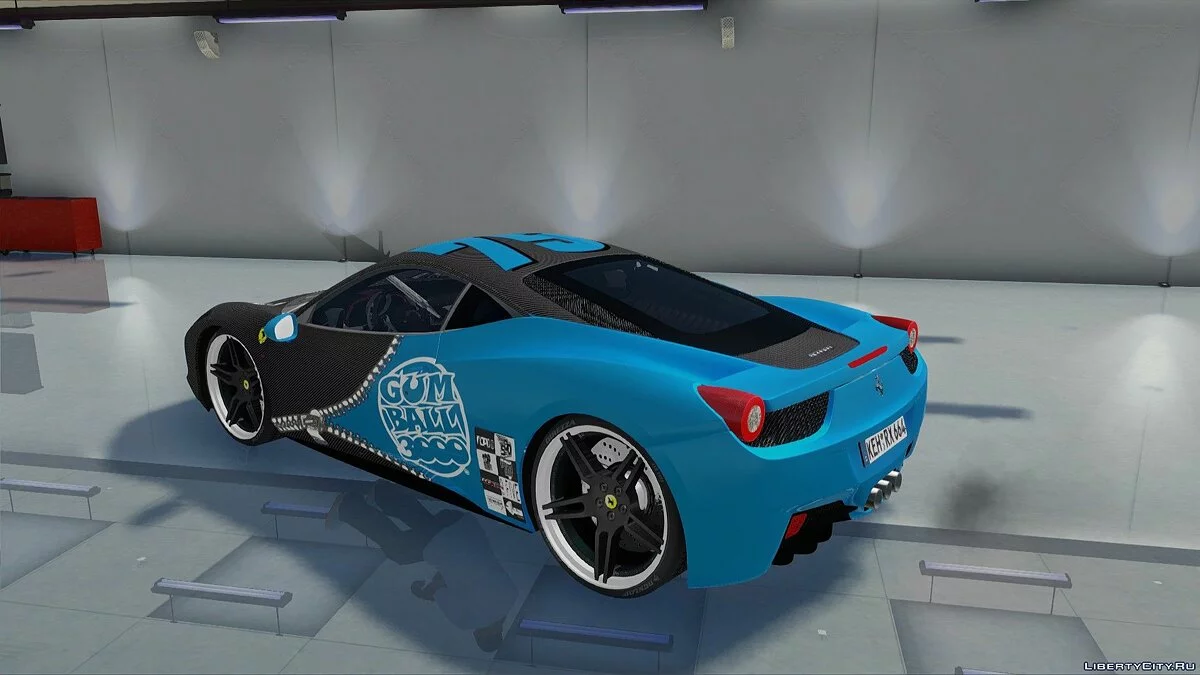 2010 Ferrari 458 Italia / GTA San Andreas