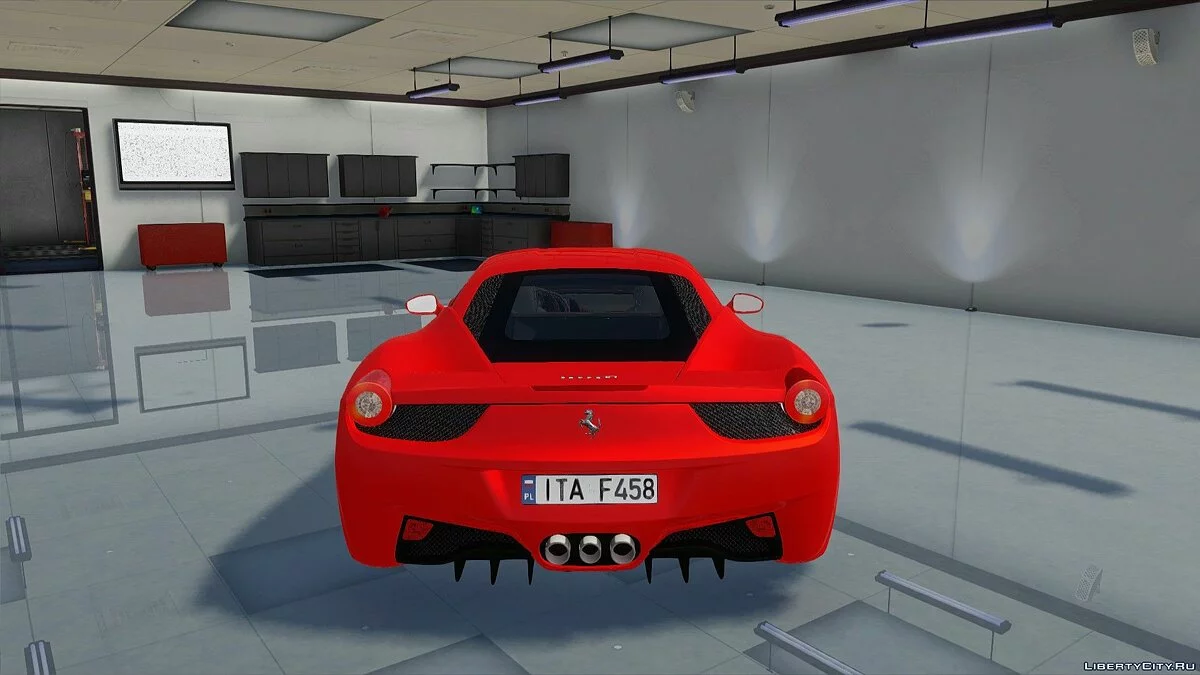 2010 Ferrari 458 Italia / GTA San Andreas