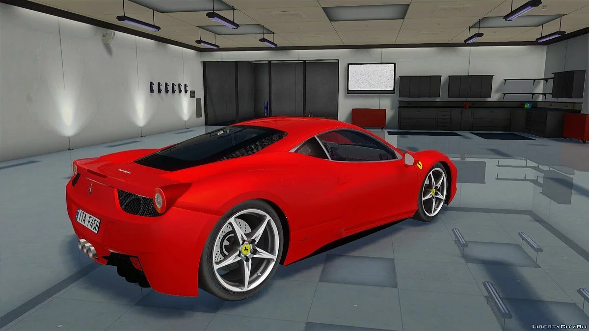 2010 Ferrari 458 Italia / GTA San Andreas
