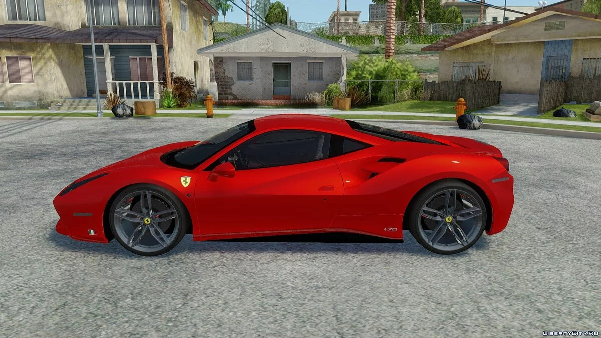 Ferrari 488 GTB / GTA San Andreas