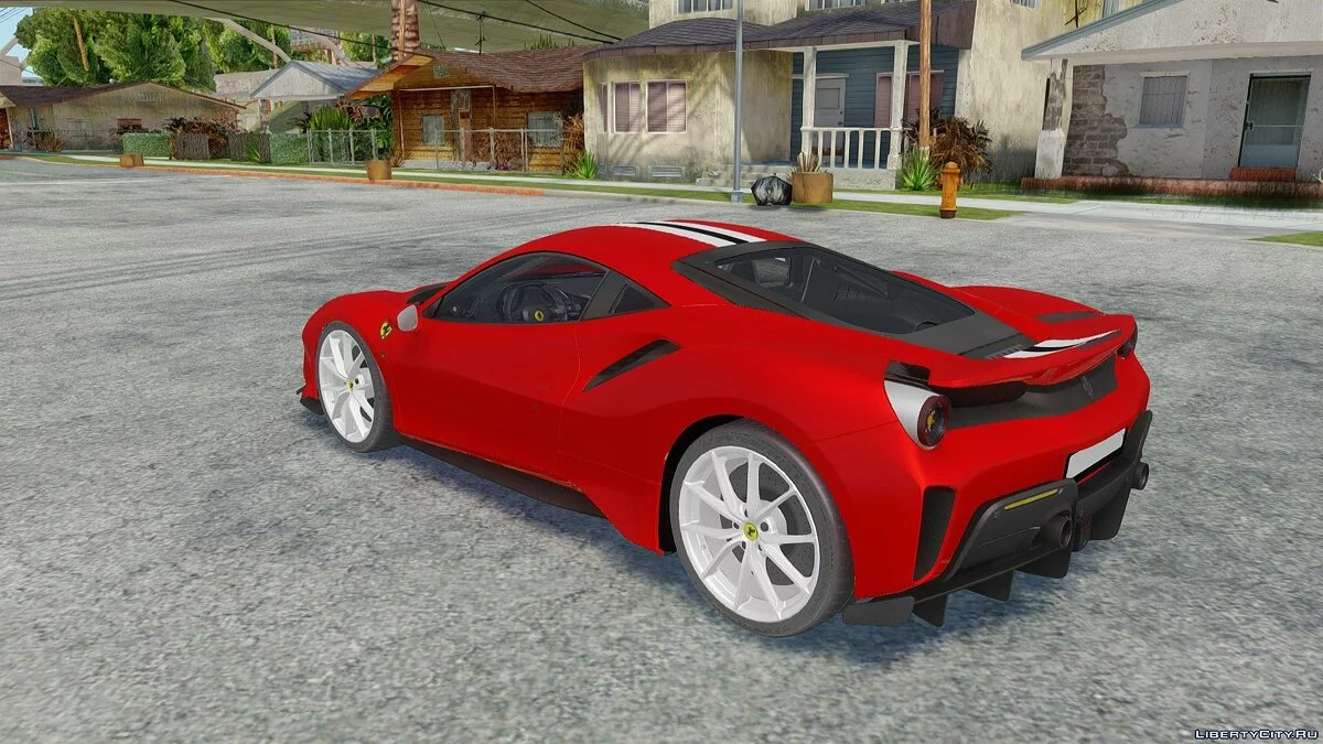 Ferrari 488 Pista 2019 / GTA San Andreas