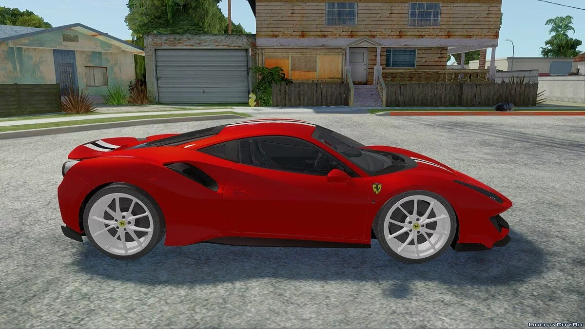 Ferrari 488 Pista 2019 / GTA San Andreas