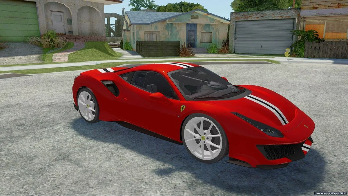 Ferrari 488 Pista 2019 / GTA San Andreas