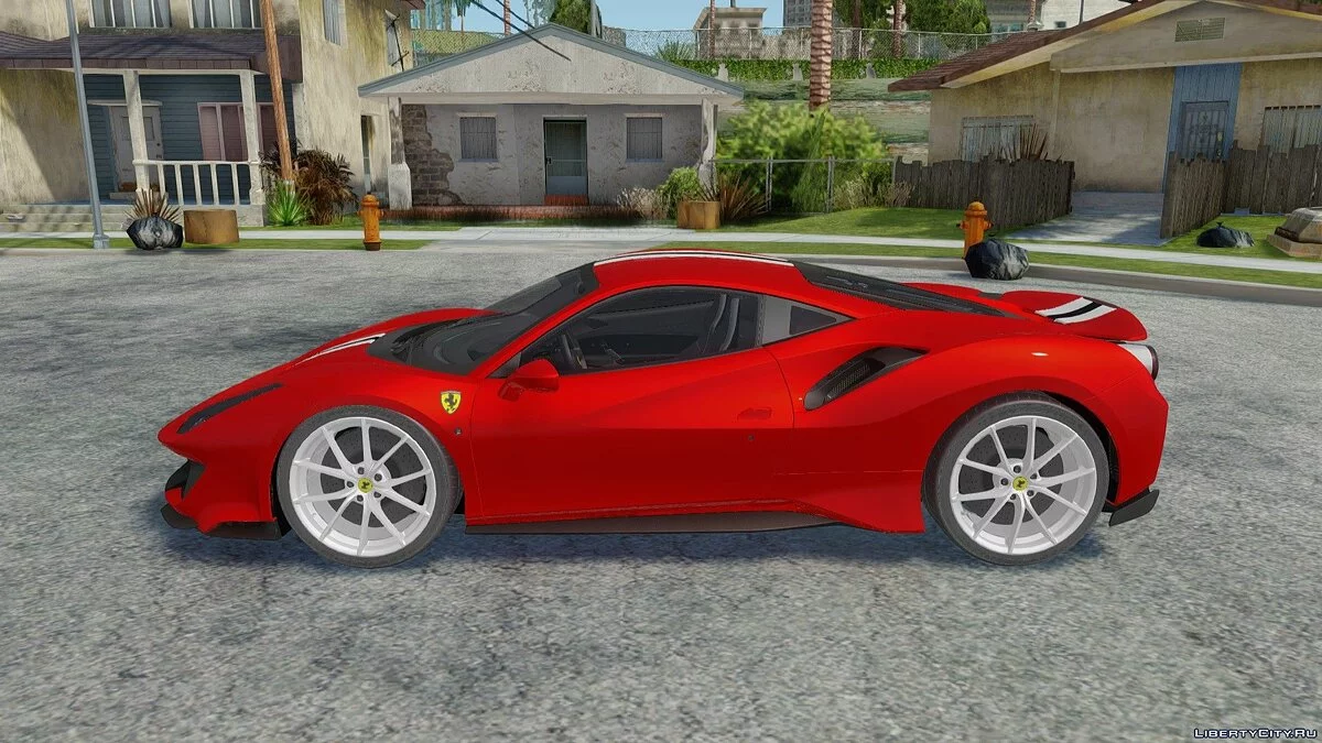 Ferrari 488 Pista 2019 / GTA San Andreas