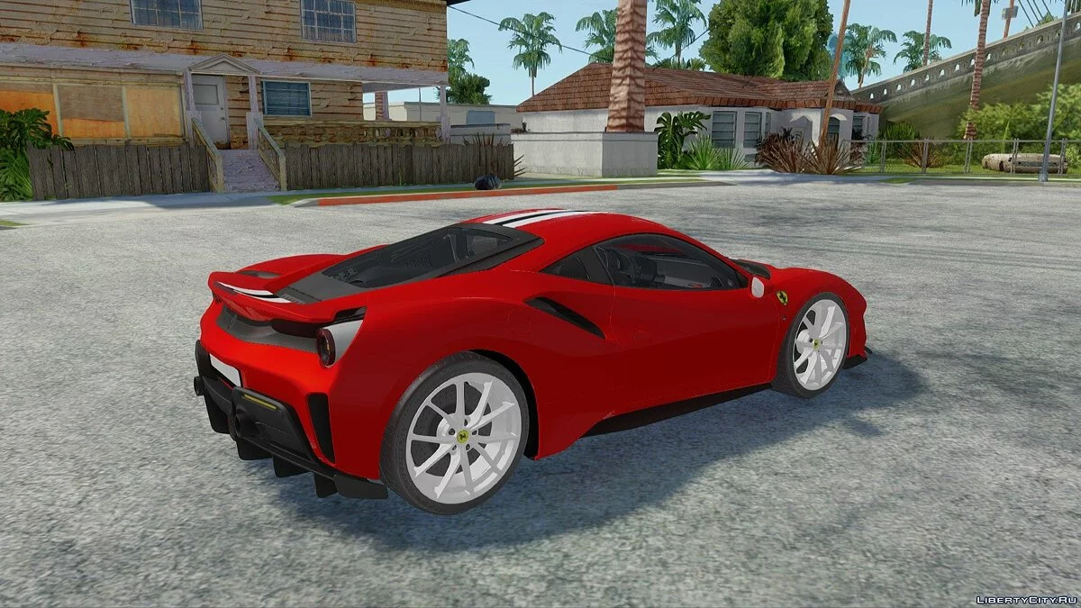 Ferrari 488 Pista 2019 / GTA San Andreas