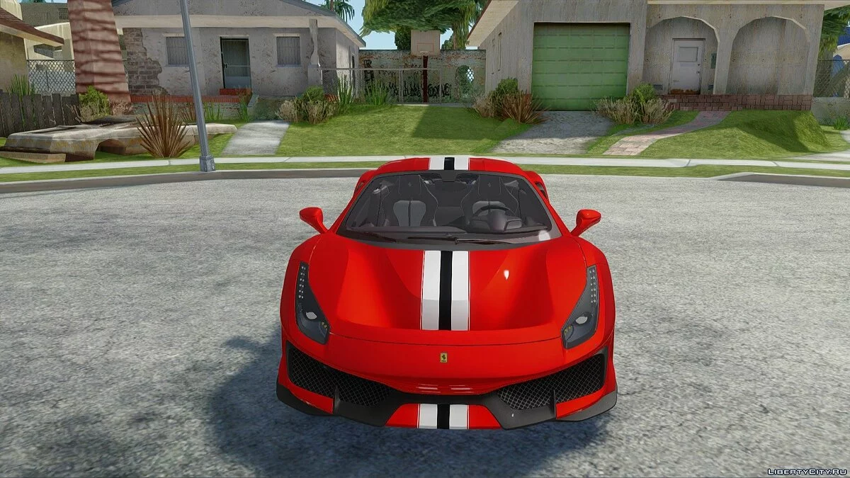 Ferrari 488 Pista 2019 / GTA San Andreas