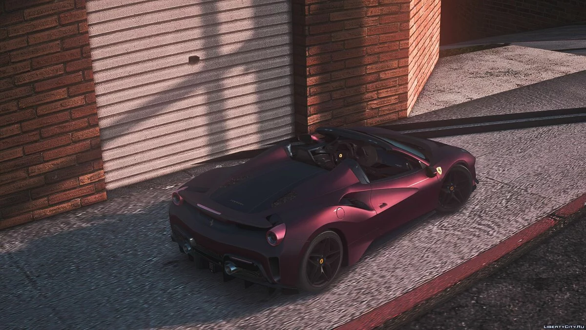 Ferrari 488 Pista Spider 2019 / GTA San Andreas