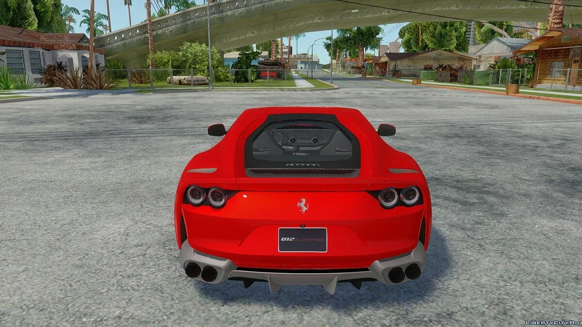 Ferrari 812 Superfast 2018 / GTA San Andreas