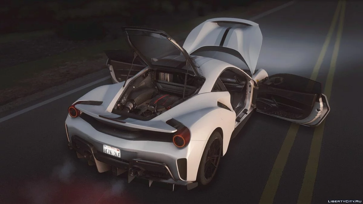 Ferrari 488 Pista 2019 / GTA San Andreas