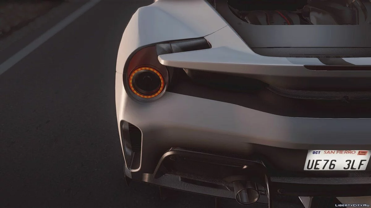 Ferrari 488 Pista 2019 / GTA San Andreas