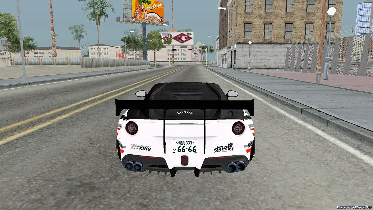 Ferrari F12 / GTA San Andreas