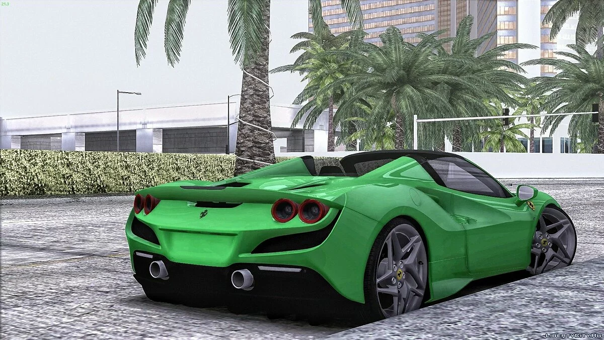 فيراري F8 سبايدر 2021 / جي تي إيه سان أندرياس