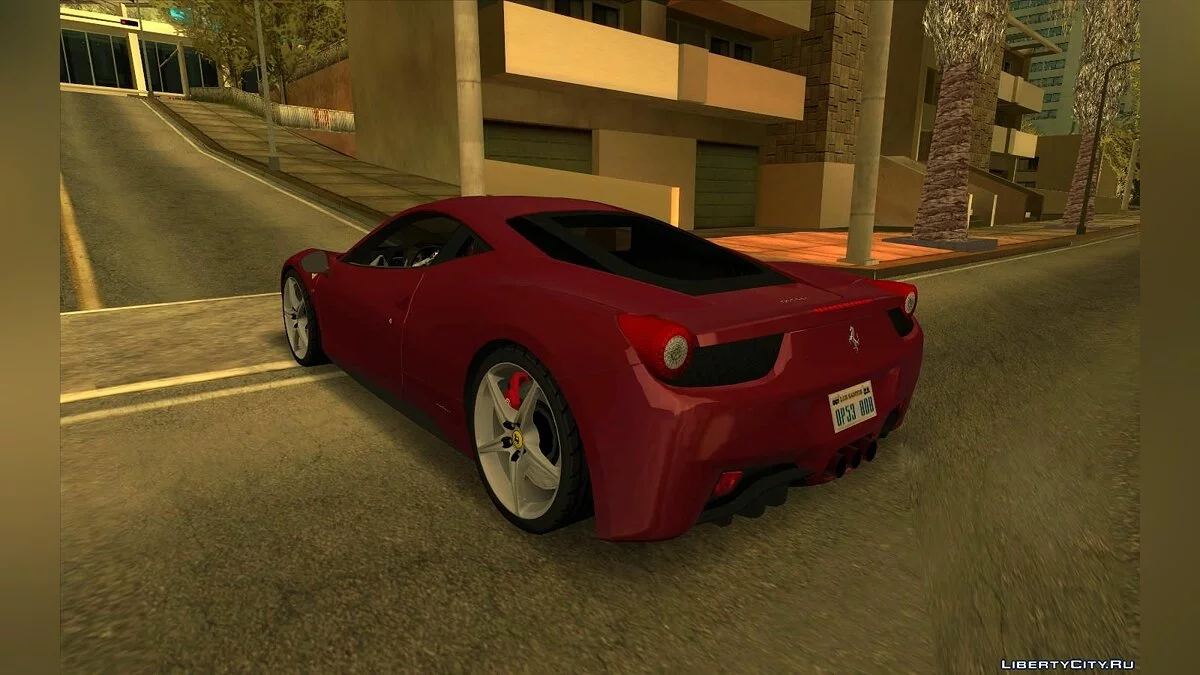 Ferrari 458 Italia / GTA San Andreas