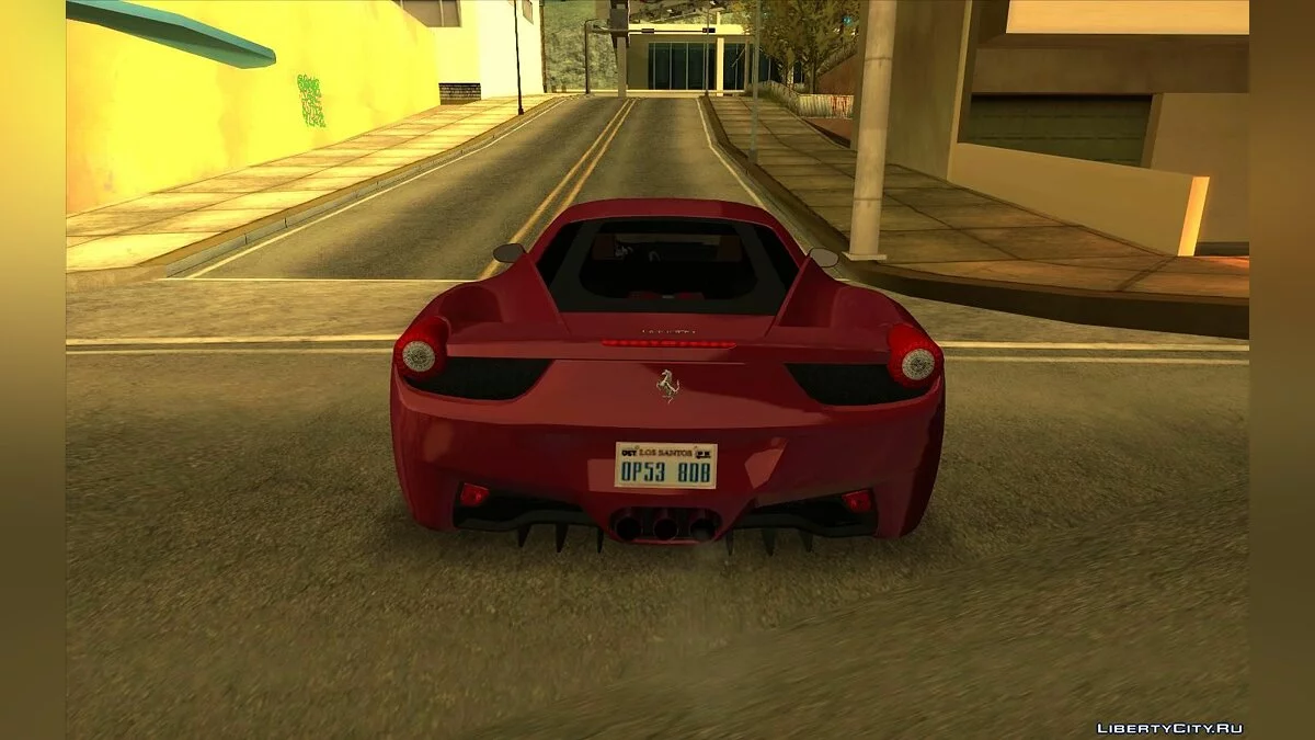 Ferrari 458 Italia / GTA San Andreas