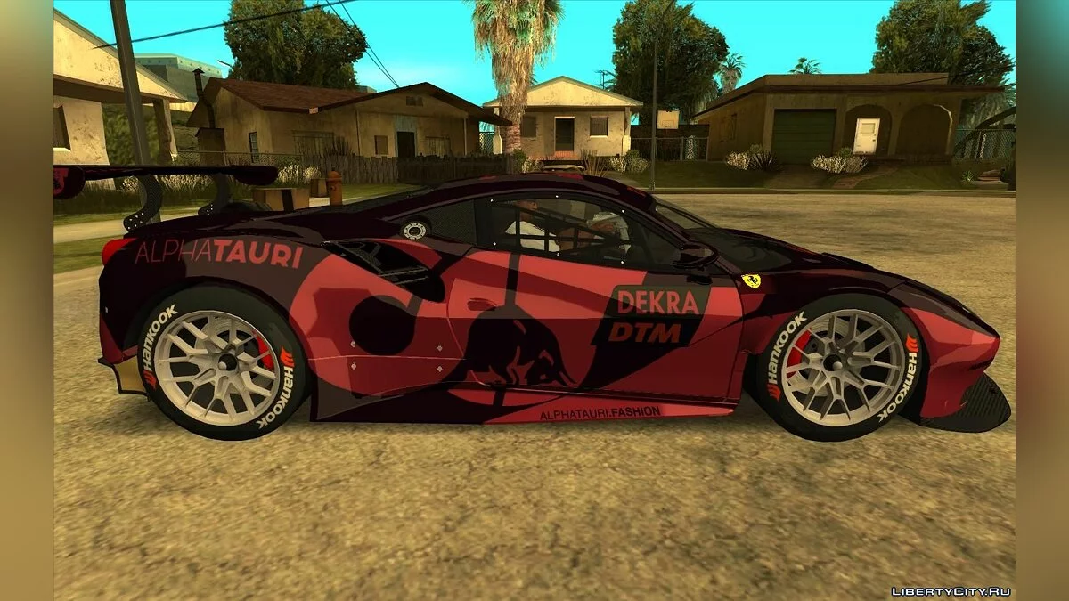 Ferrari 488 GTE / GTA San Andreas