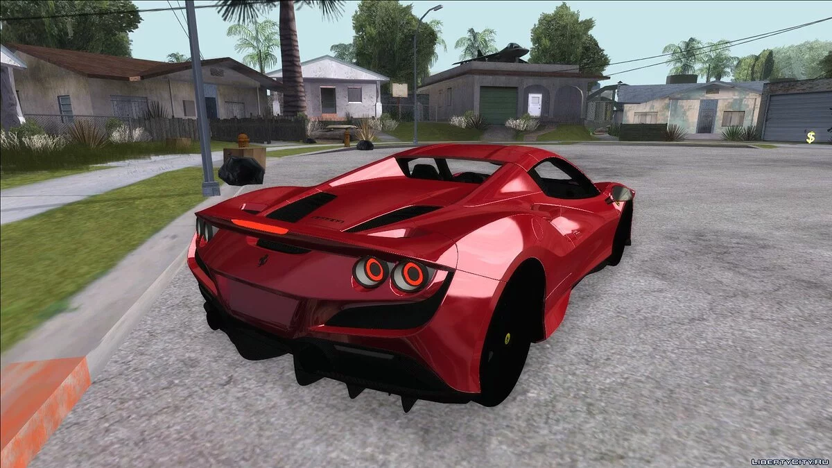 Ferrari F8 Spider 2021 / GTA San Andreas