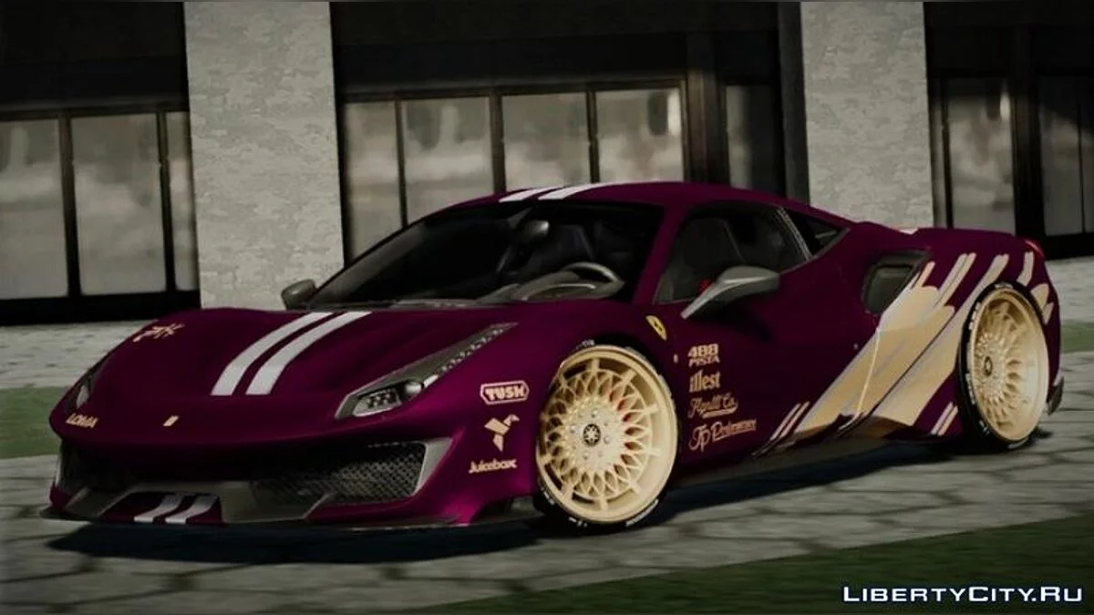 Ferrari 488 Pista-cio / GTA San Andreas