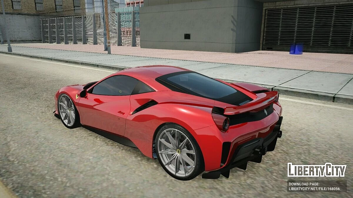 Ferrari 488 Pista 2019 / GTA San Andreas