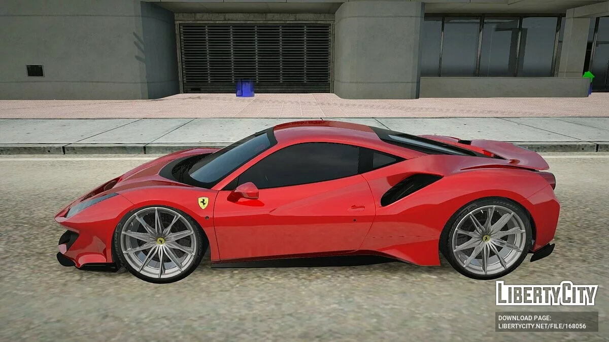 Ferrari 488 Pista 2019 / GTA San Andreas