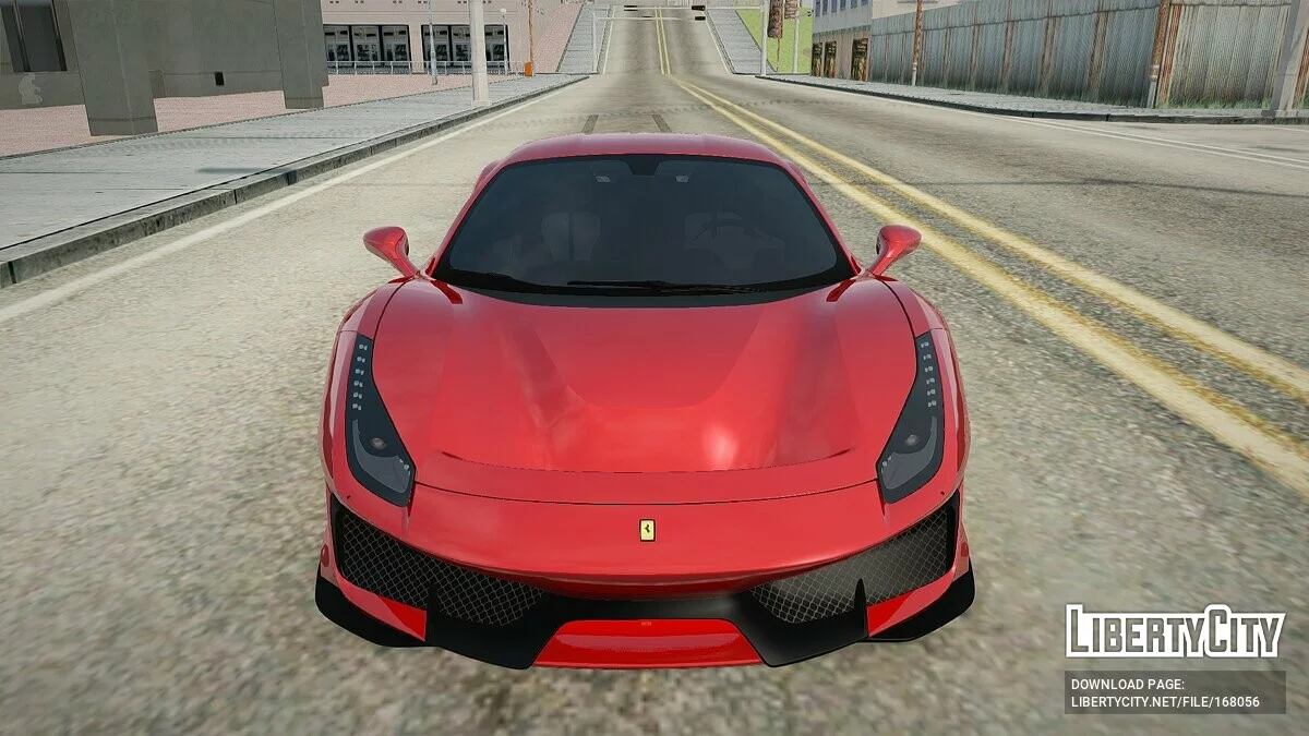Ferrari 488 Pista 2019 / GTA San Andreas