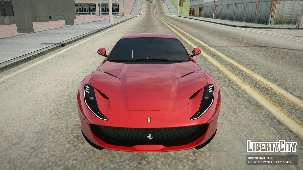 Ferrari 812 Superfast (Supreme X Luis Vouitton) for GTA San Andreas