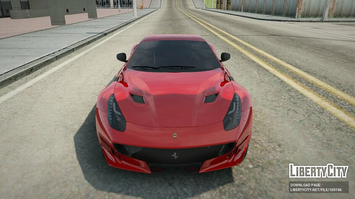 Ferrari F12 Berlinetta / GTA San Andreas
