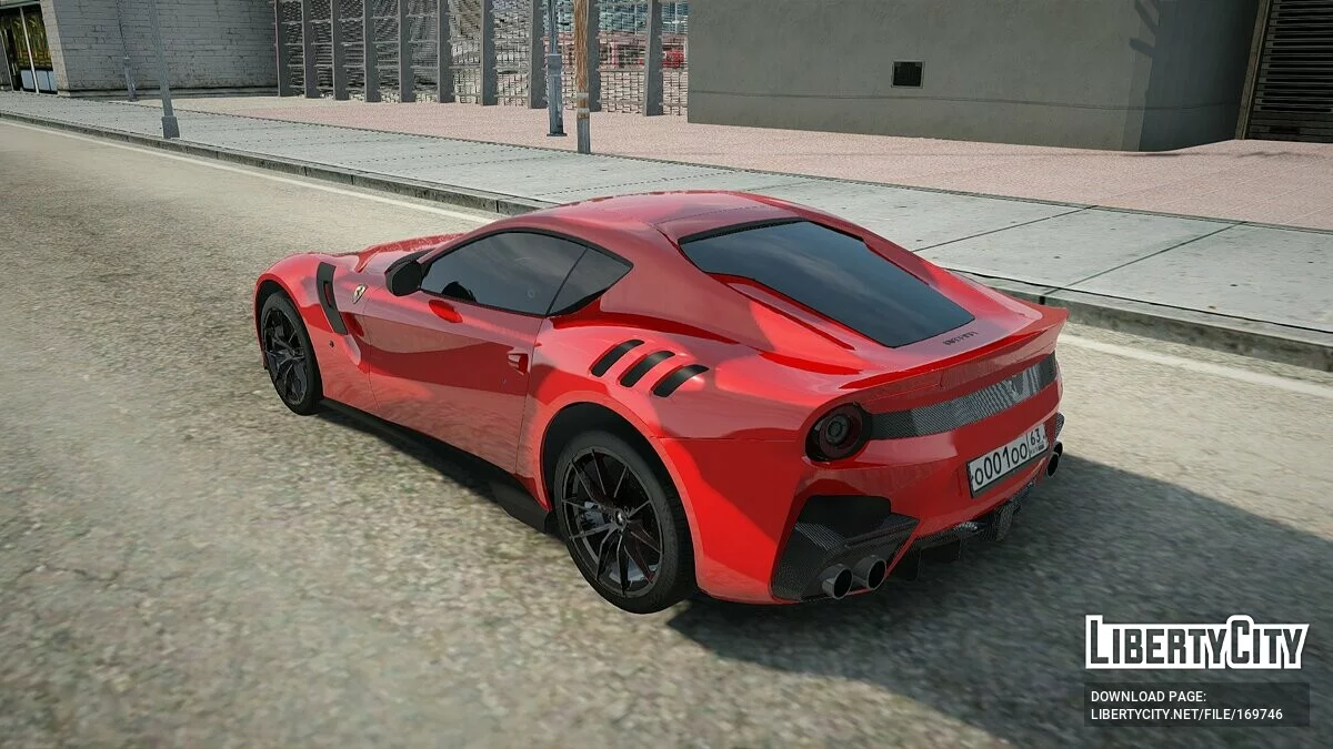 Ferrari F12 Berlinetta / GTA San Andreas