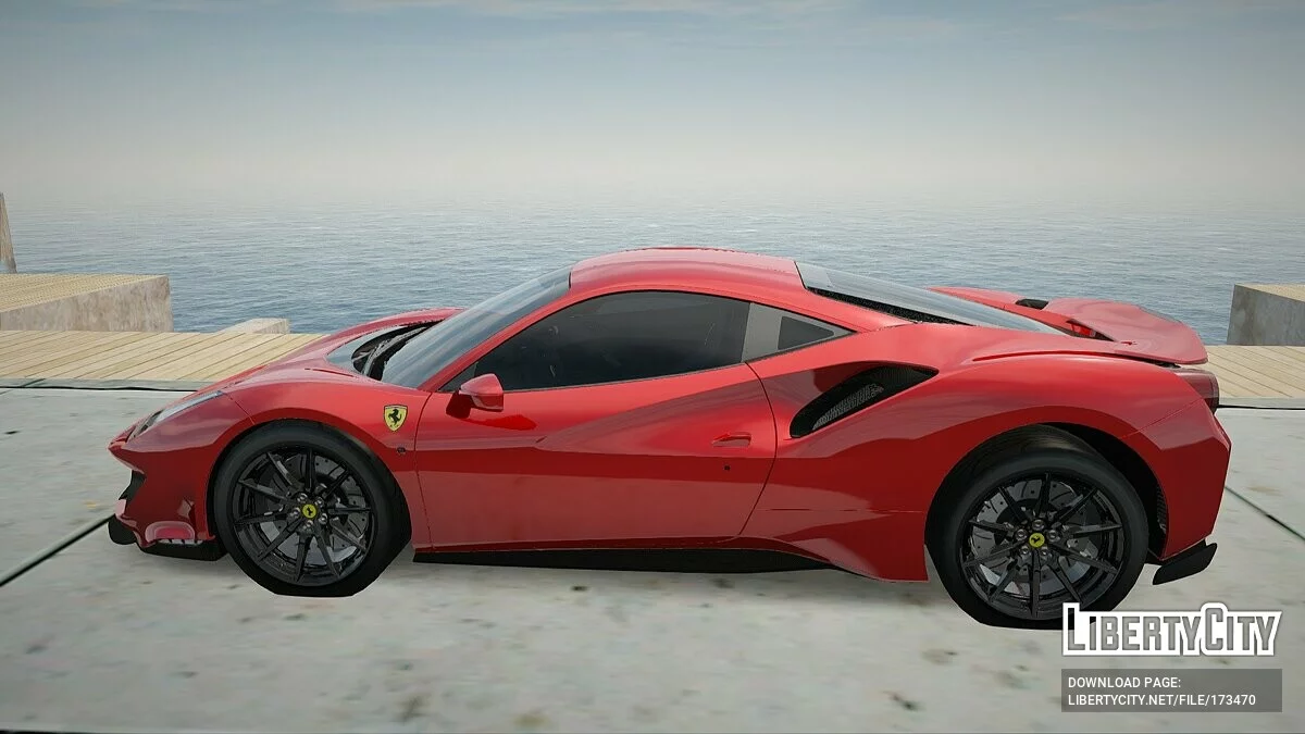 Ferrari 488 Pista / GTA San Andreas