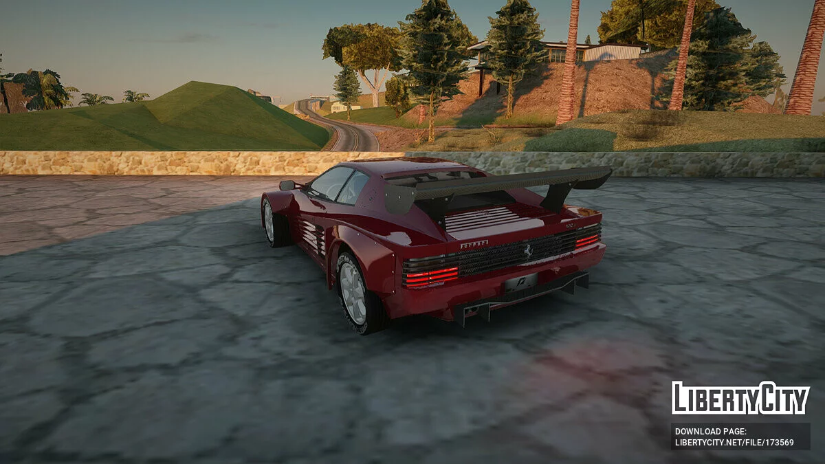 Ferrari 512 TR Widebody / GTA San Andreas