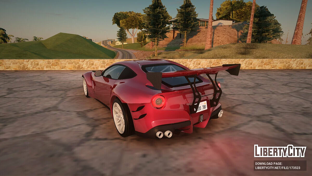 Ferrari F12 Berlinetta Drift / GTA San Andreas