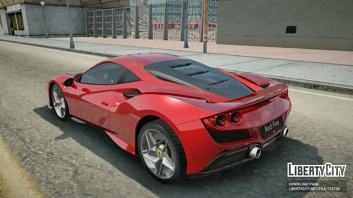 Ferrari F8 Tributo / GTA San Andreas