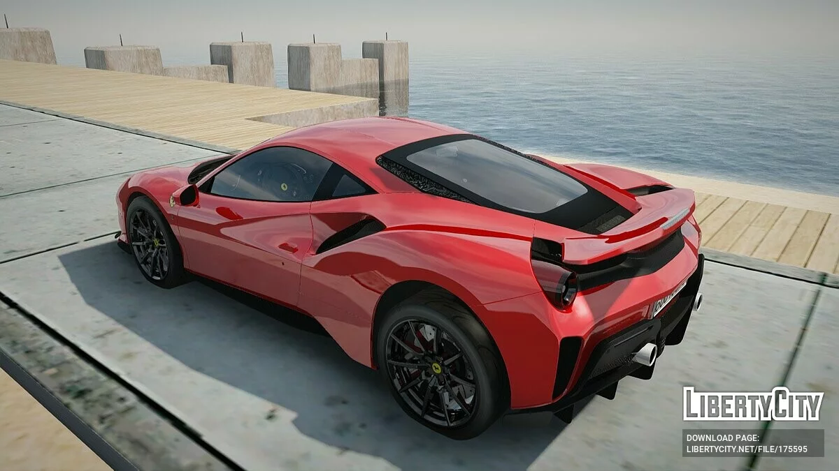 法拉利 488 Pista / GTA San Andreas