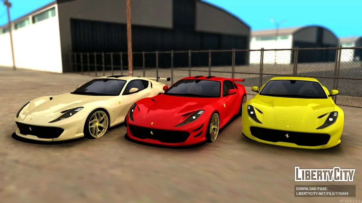 Ferrari 812 Superfast / GTA San Andreas