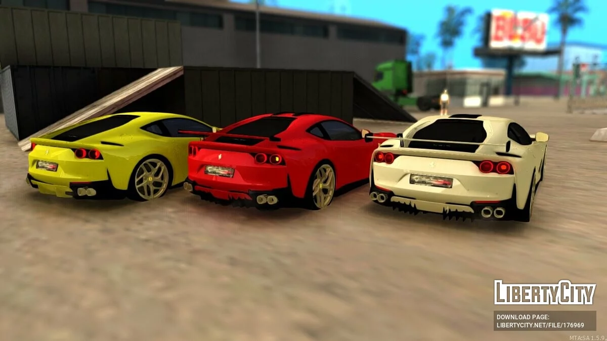 Ferrari 812 Superfast / GTA San Andreas