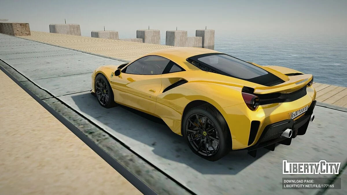 Ferrari 488 Pista / GTA San Andreas