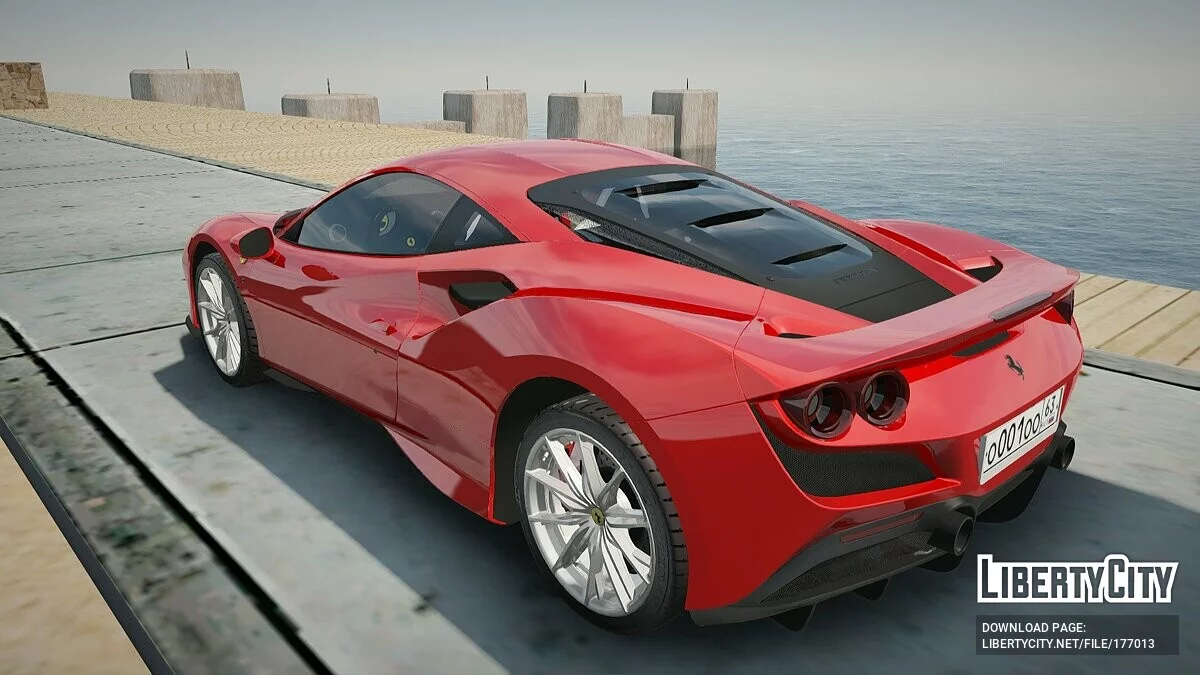Ferrari F8 Tributo 2019 / GTA San Andreas