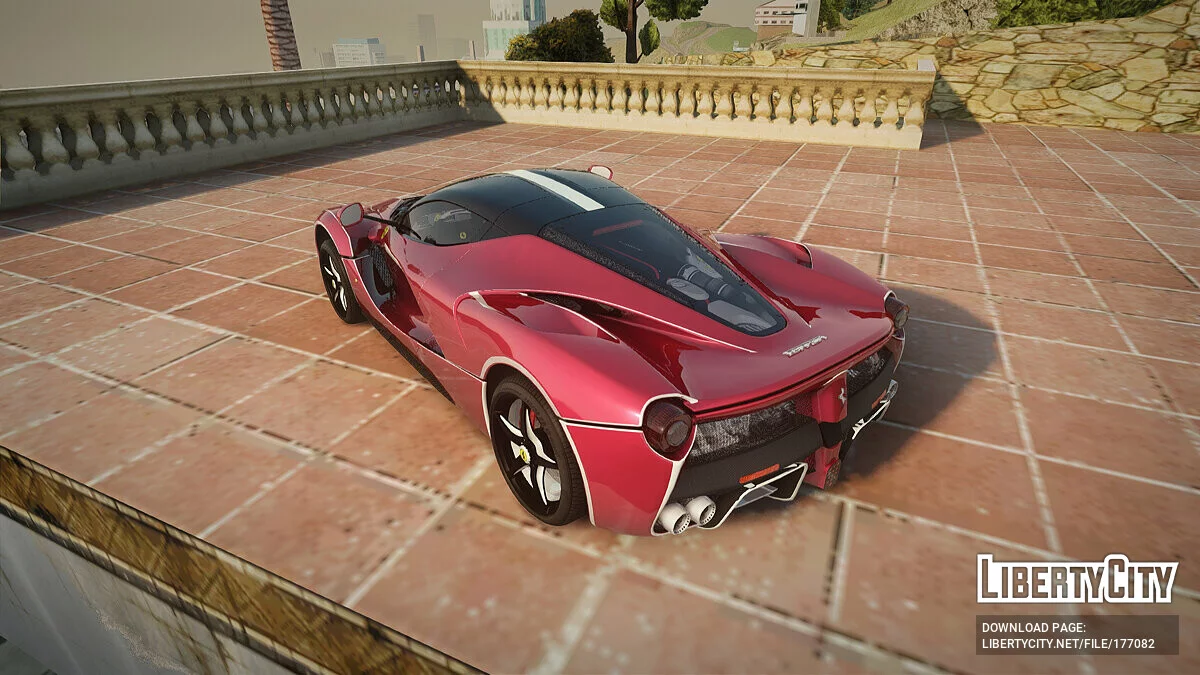 Ferrari LaFerrari TRON Edition / GTA San Andreas