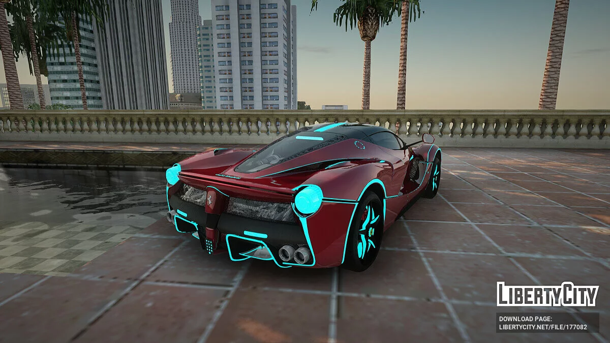 Ferrari LaFerrari TRON Edition / GTA San Andreas