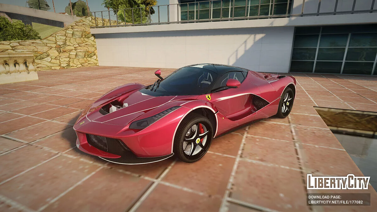 Ferrari LaFerrari TRON Edition / GTA San Andreas