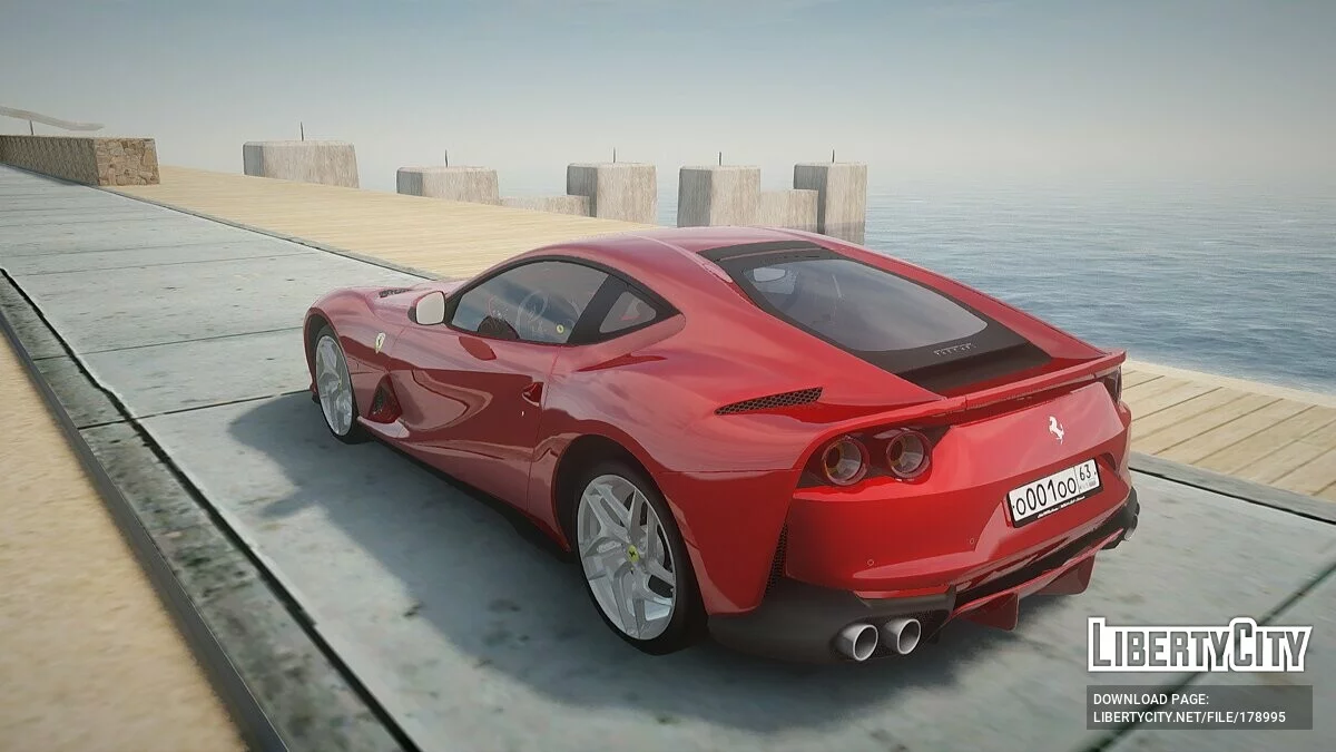 Ferrari 812 SuperFast / GTA San Andreas