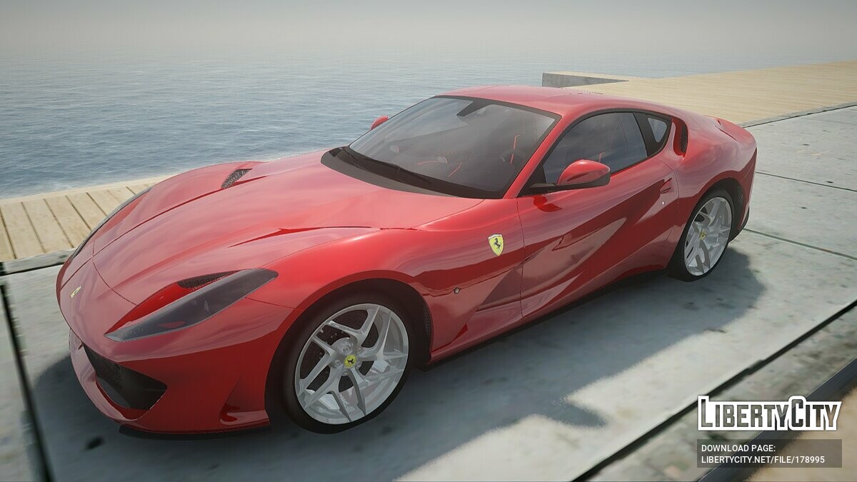 Ferrari 812 Superfast (Supreme X Luis Vouitton) for GTA San Andreas