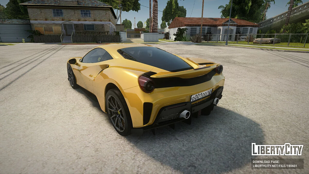 Ferrari 488 / GTA San Andreas