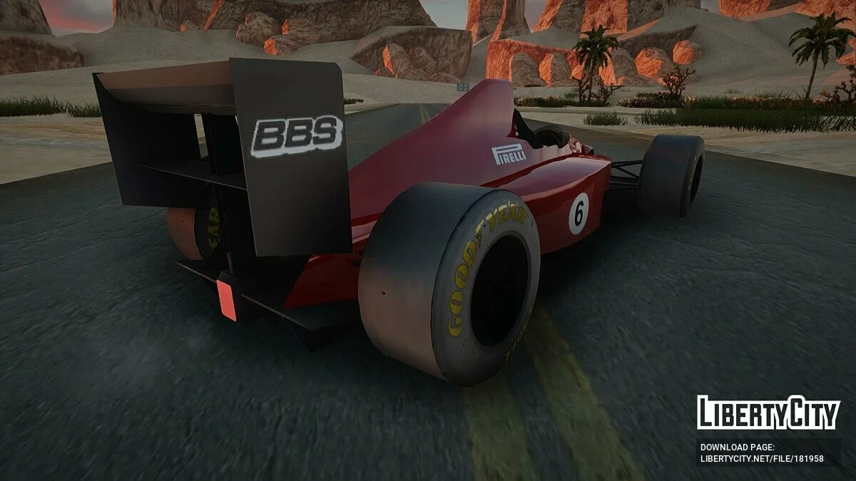 Fake 1980er Ferrari F1 Team / GTA San Andreas
