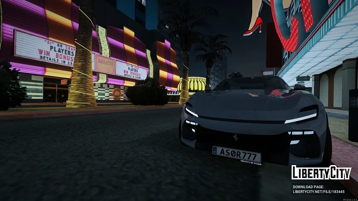 2023 Ferrari Purosangue SUV / GTA San Andreas