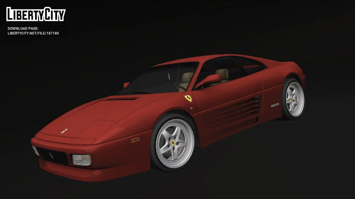 Ferrari 348 Coupe, Targa & Spider | IVF, Vehfuncs / GTA San Andreas