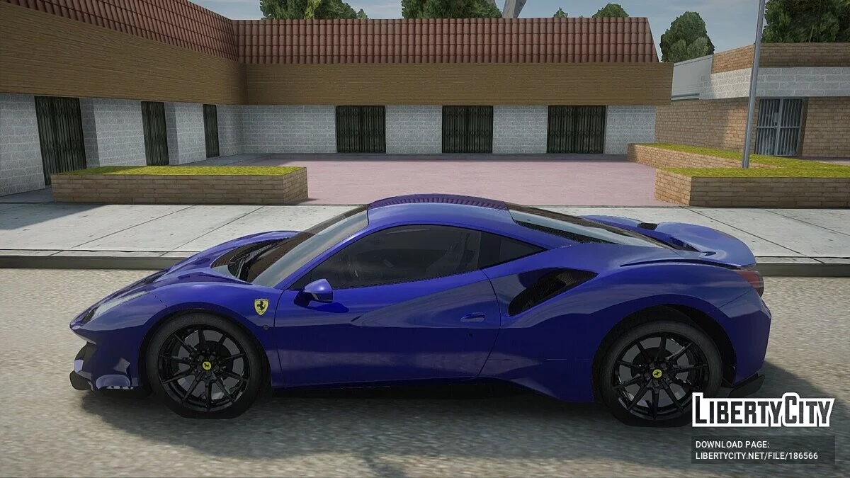 Ferrari 488 Pista / GTA San Andreas