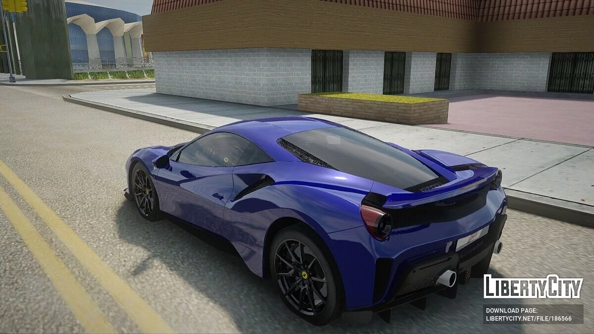 Ferrari 488 Pista / GTA San Andreas