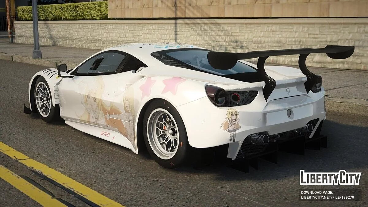 2015 Ferrari 488 GT3 / GTA San Andreas