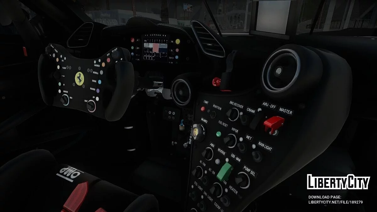 2015 Ferrari 488 GT3 / GTA San Andreas